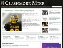 Tablet Screenshot of clashmoremike.com